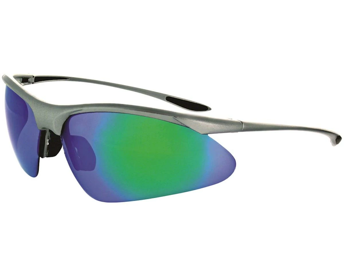 Optic Nerve Tightrope Sunglasses (Matte Carbon) (Brown Blue Mirror Lens) 1 Optic Nerve Tightrope Sunglasses (Matte Carbon) (Brown Blue Mirror Lens)