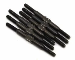 175RC B6.1/B6.1D Titanium Turnbuckle Set (Black)