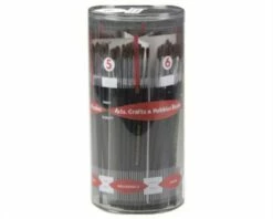 Atlas Brush Brush Cylinder Asst Dlx Camel Hair #1-6 (12 Dz)