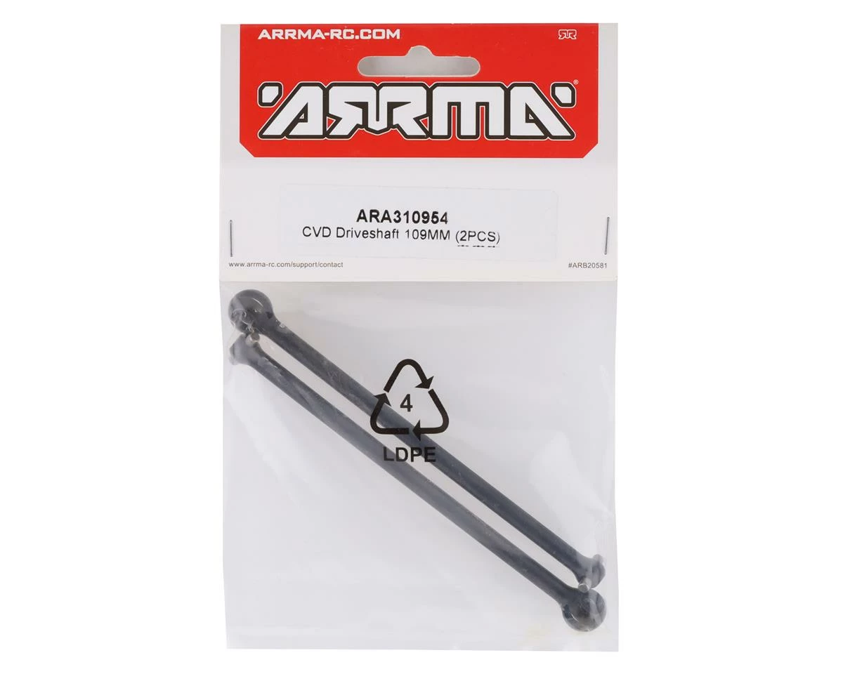 Arrma Mojave 6S BLX 109mm CVD Driveshaft (2) 2 Arrma Mojave 6S BLX 109mm CVD Driveshaft (2) - Image 2