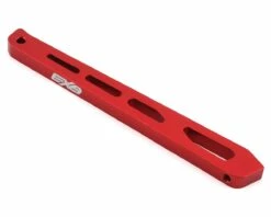 Arrma EBX 120mm Rear Center Aluminum Chassis Brace (Red)