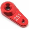 Arrma Aluminum Servo Horn (25T-ProTek/Savox/Futaba) (Red)