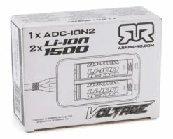 Arrma ADC-L2 Li-Ion Charger w/Two Li-Ion 18650 Batteries -cars trucks Sales Shop ara390238 2