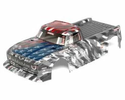 Arrma Infraction 6S BLX Pre-Painted Body (Silver/Red)