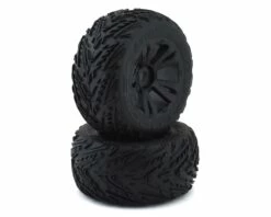 Arrma 4S BLX Minokawa LP Pre-Mounted 3.8" Monster Truck Tire (2) (Black)