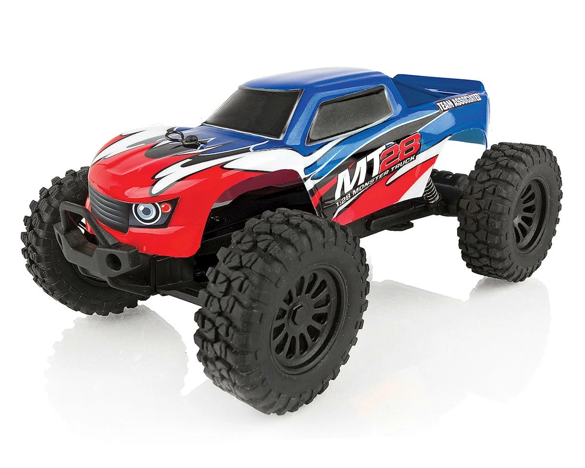 Team Associated MT28 1/28 RTR 2WD Mini Electric Monster Truck w/2.4GHz Radio 1 Team Associated MT28 1/28 RTR 2WD Mini Electric Monster Truck w/2.4GHz Radio