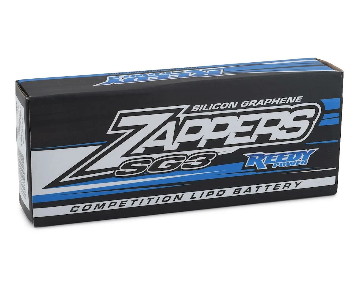 Reedy Zappers HV SG3 2S Low Profile 115C LiPo Battery (7.6V/6000mAh) w/5mm Bullets 3 Reedy Zappers HV SG3 2S Low Profile 115C LiPo Battery (7.6V/6000mAh) w/5mm Bullets - Image 3