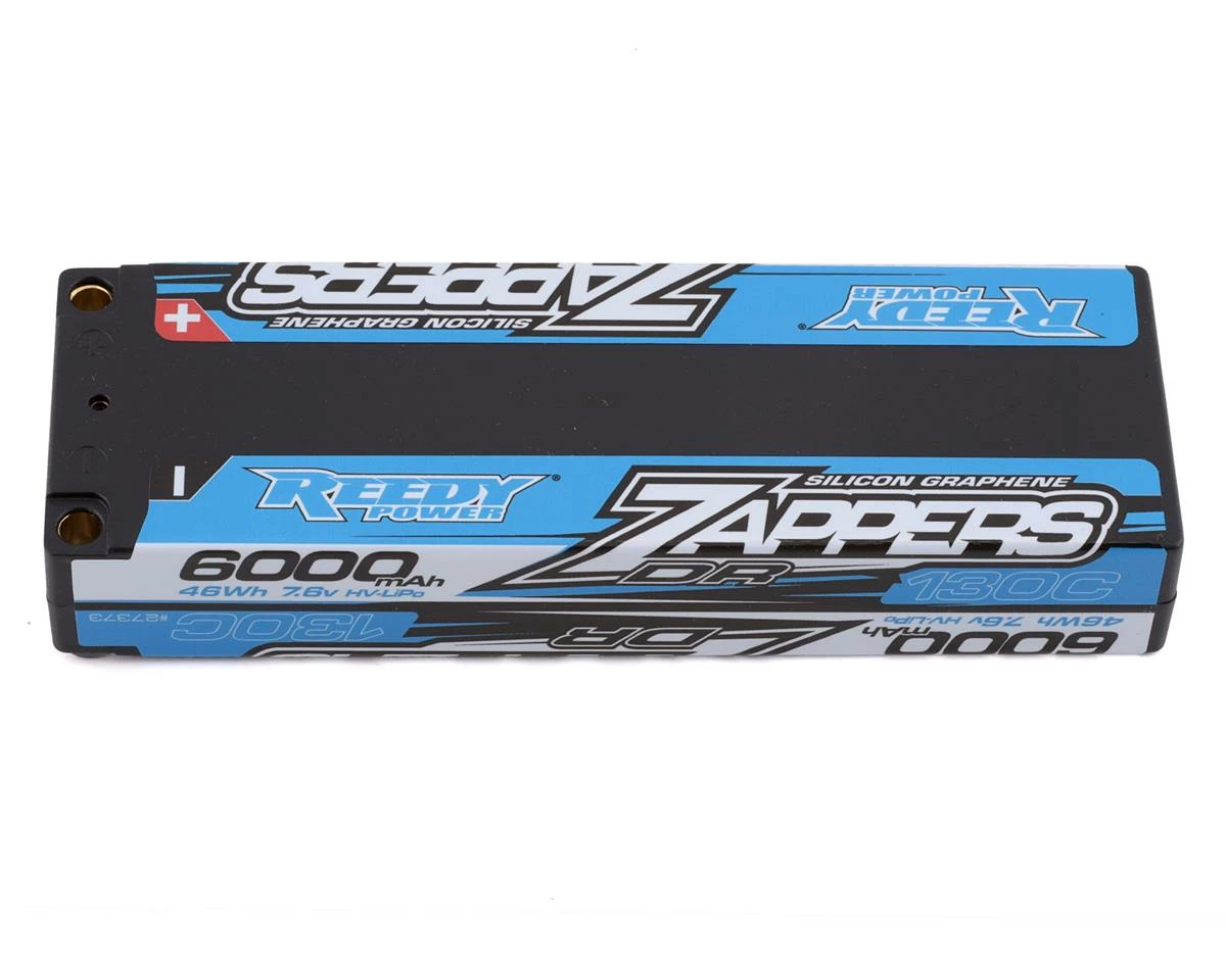 Reedy Zappers DR 2S LiPo 130C Drag Race Battery (7.6V/6000mAh) 1 Reedy Zappers DR 2S LiPo 130C Drag Race Battery (7.6V/6000mAh)
