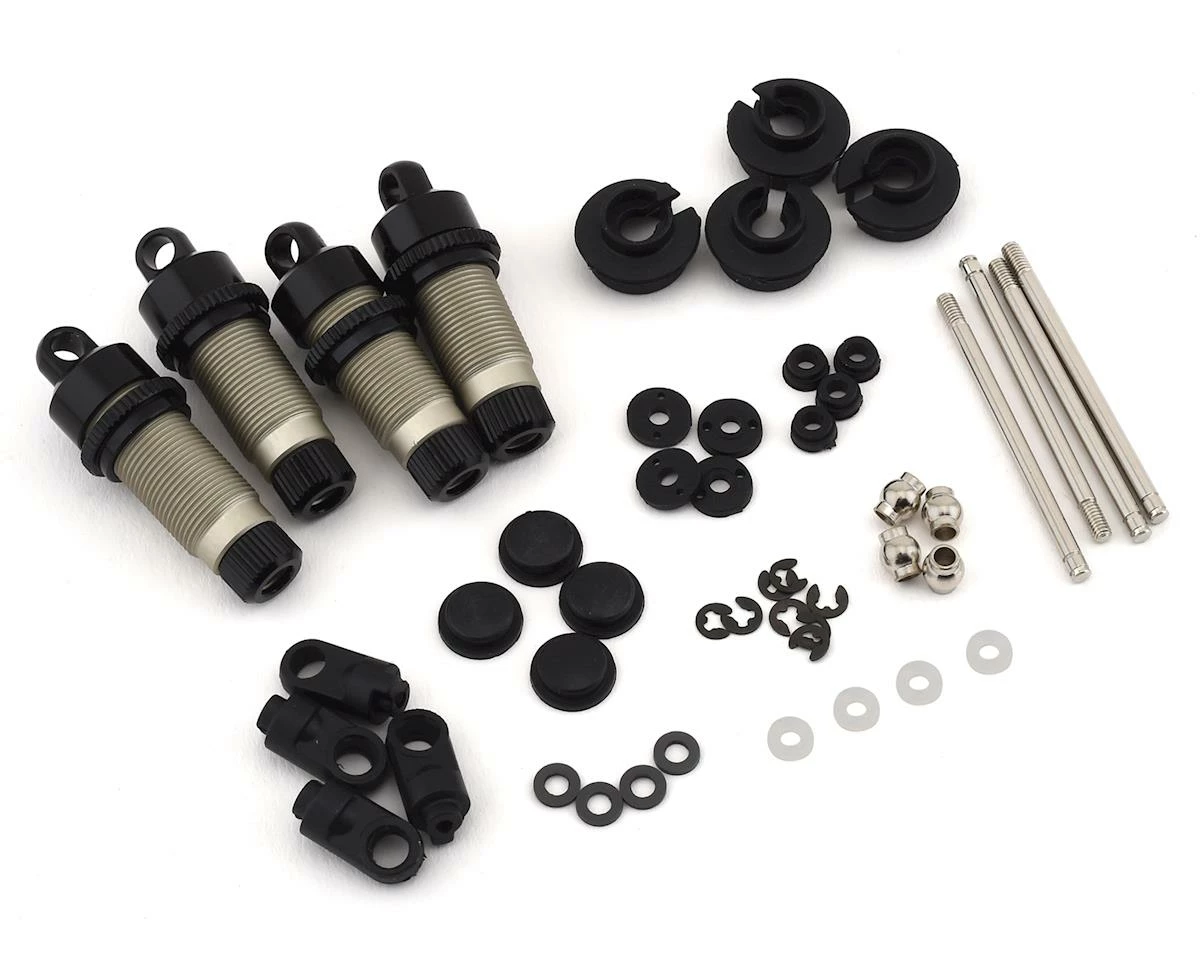 Team Associated CR12 Aluminum Threaded Shock Set 1 Team Associated CR12 Aluminum Threaded Shock Set