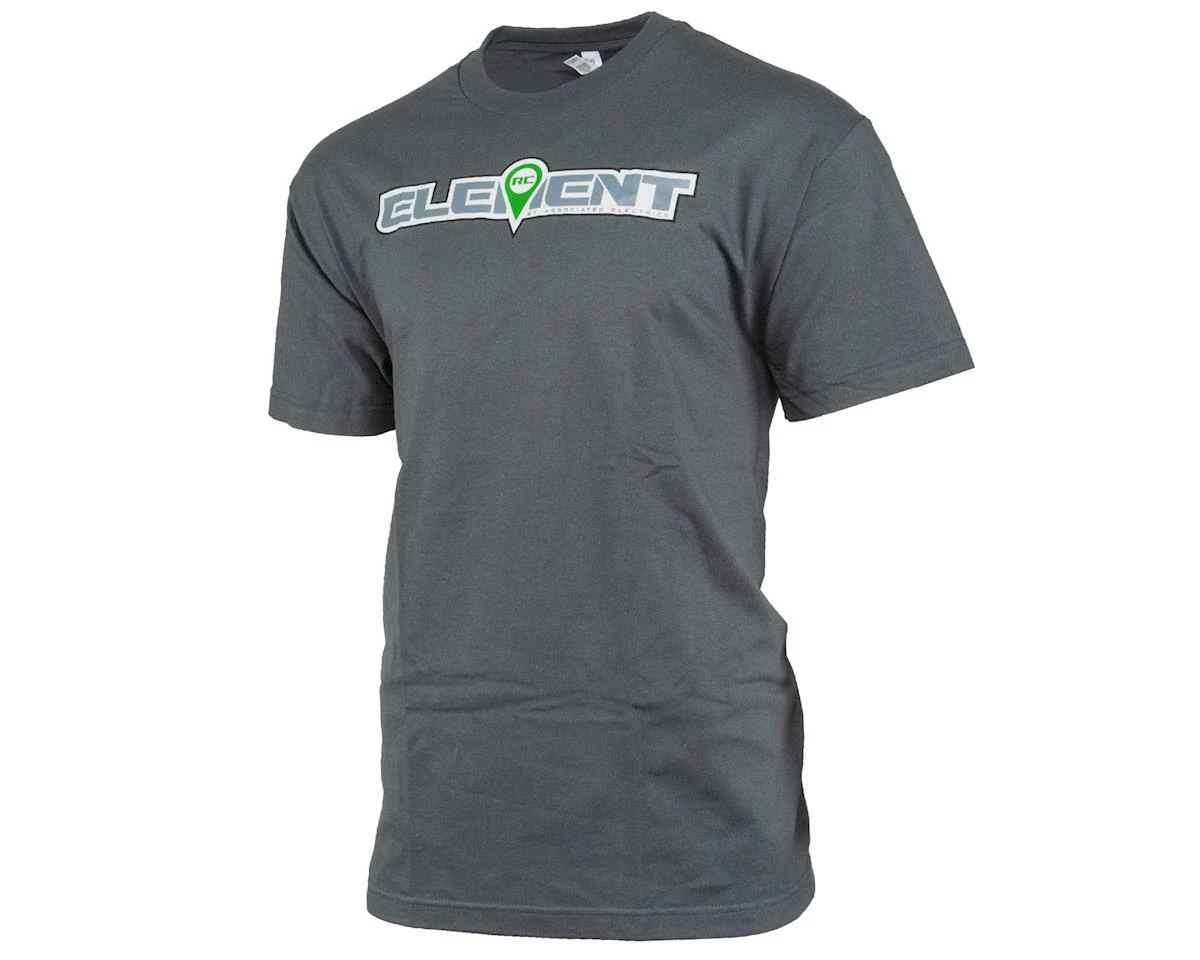 Element RC Logo T-Shirt (Grey) (L) 1 Element RC Logo T-Shirt (Grey) (L)