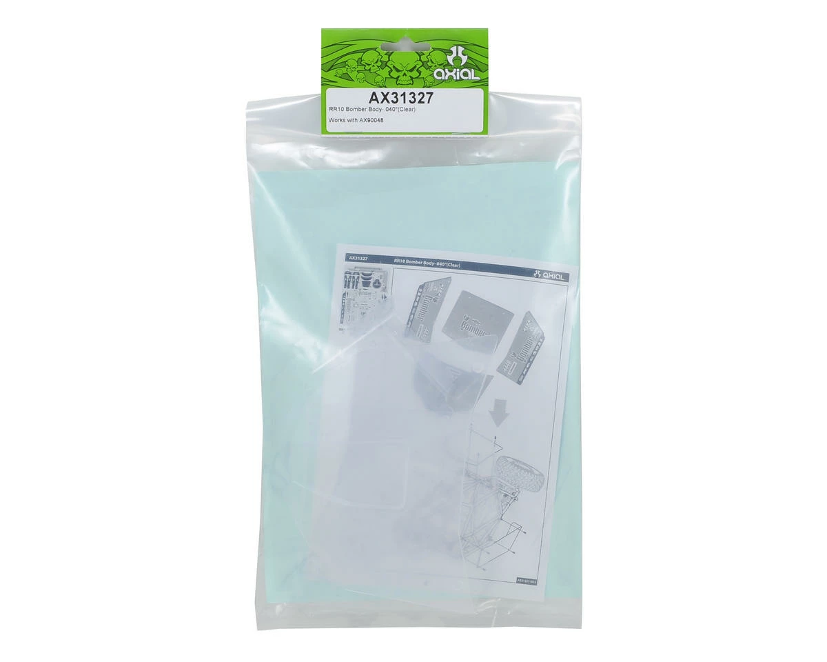 Axial RR10 Bomber Body (Clear) 2 Axial RR10 Bomber Body (Clear) - Image 2