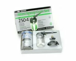 Badger Air-brush Co. 250 Spray Gun Deluxe Set with Propellant