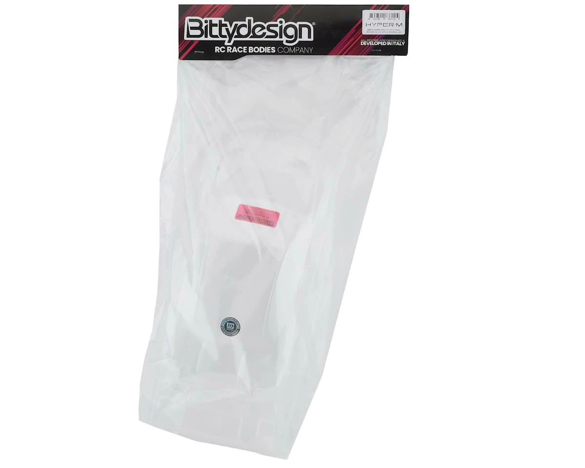 Bittydesign Hyper-M M-Chassis 1/10 On Road Body (Clear) (210-225mm) 3 Bittydesign Hyper-M M-Chassis 1/10 On Road Body (Clear) (210-225mm) - Image 3