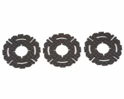 Team Brood B6.2/B74.2 11mm Carbon Fiber Octa-Slipper Pads (3)