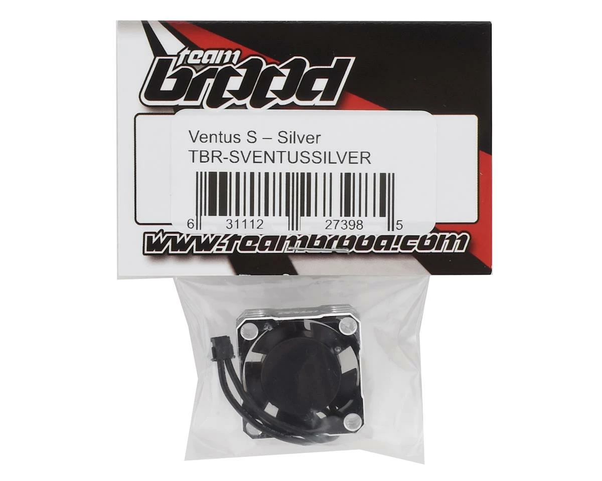 Team Brood Ventus S Aluminum 25mm Cooling Fan (Silver) 2 Team Brood Ventus S Aluminum 25mm Cooling Fan (Silver) - Image 2