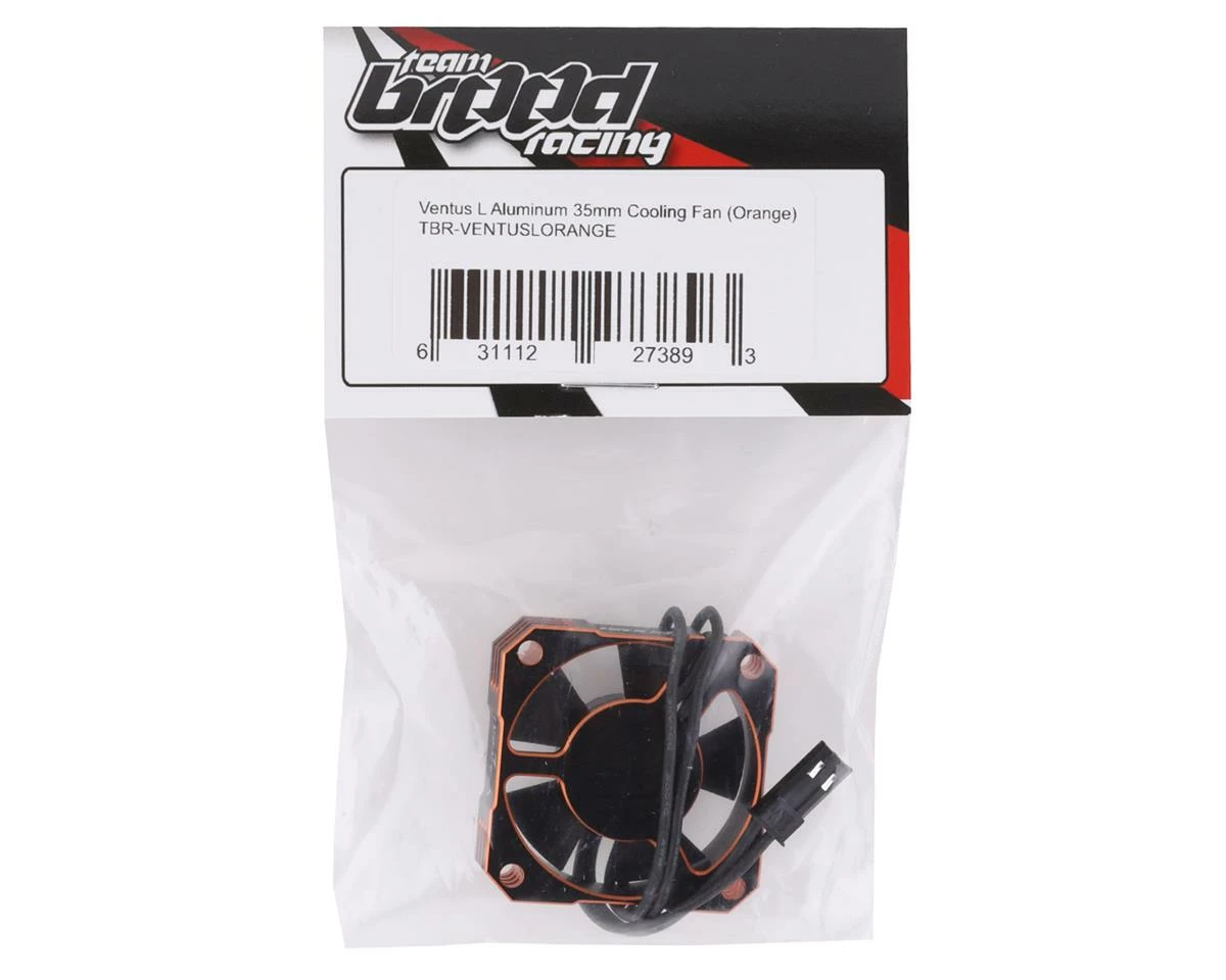 Team Brood Ventus L Aluminum 35mm Cooling Fan (Orange) 2 Team Brood Ventus L Aluminum 35mm Cooling Fan (Orange) - Image 2