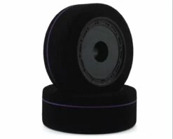 BSR Racing Custom Works Spec Dirt Oval Front Mounted Foam Tires (2) (XX Pink)