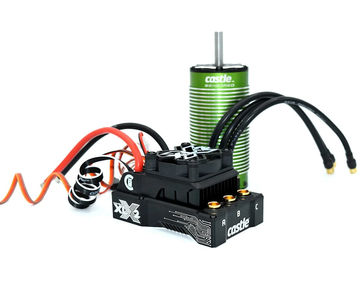 Castle Creations Mamba XLX 2 1/5 Sensored Brushless ESC/Motor Combo (1100Kv) w/2028 Motor 1 Castle Creations Mamba XLX 2 1/5 Sensored Brushless ESC/Motor Combo (1100Kv) w/2028 Motor