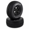 DuraTrax Posse 1/10 Pre-Mounted SC Truck Tire (2) (C2) (Losi Ten SCTE 4x4) w/12mm Hex