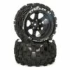 DuraTrax Stakker ST 2.8" 2WD Front/Rear Truck Tires w/14mm Hex (Black) (2)