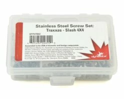 Dynamite Stainless Steel Screw Set: Slash 4X4