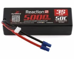 Dynamite Reaction 2.0 3S 50C Hardcase LiPo Battery w/EC3 (11.1V/5000mAh)