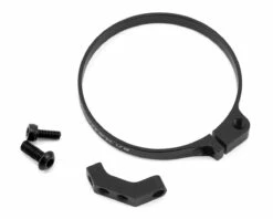 Exotek 1/8 E-Buggy Clamp On Fan Mount (Black)