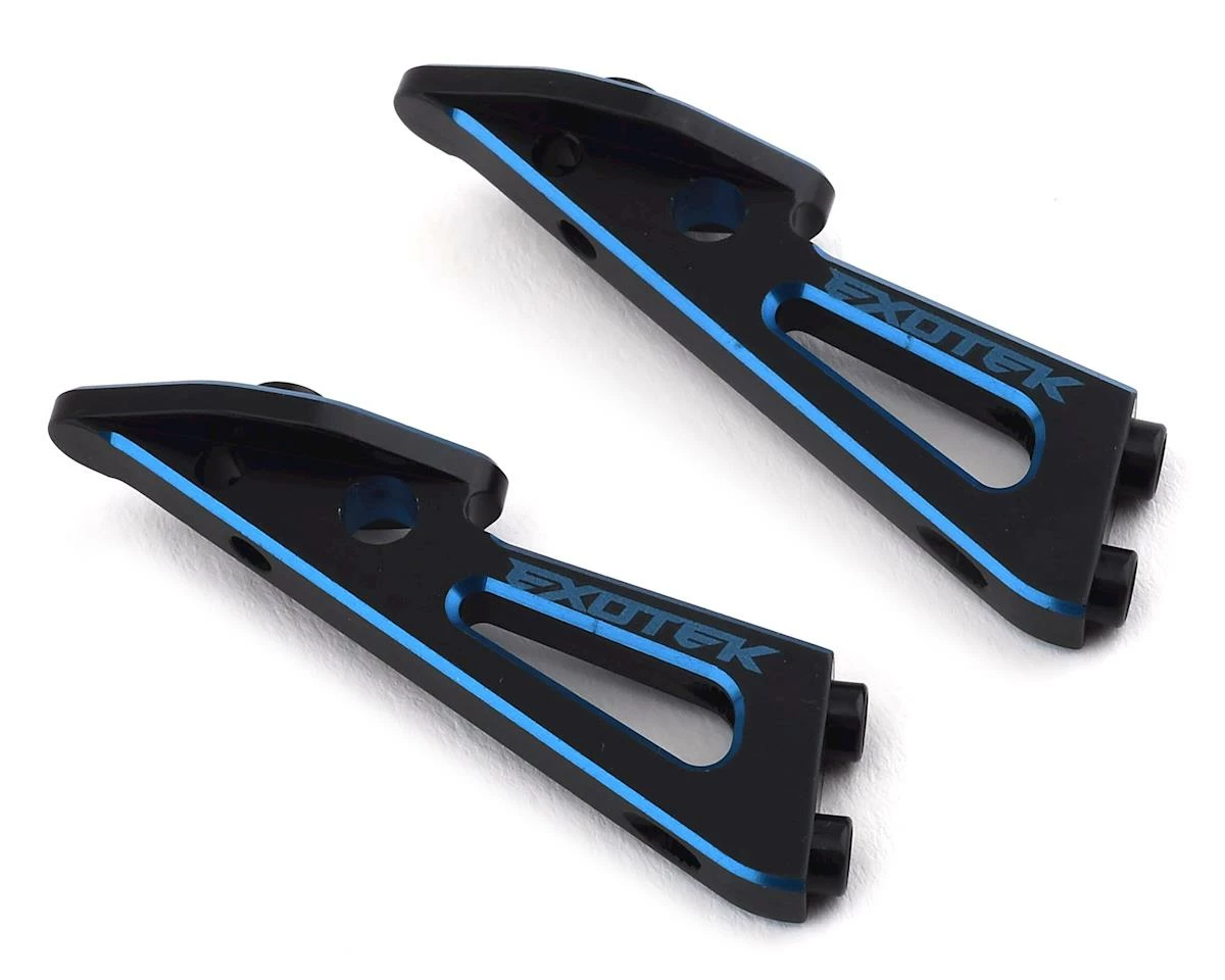 Exotek B6.1 Aluminum Wing Mounts (2) 1 Exotek B6.1 Aluminum Wing Mounts (2)