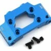 Exotek DR10 Aluminum HD Front Bulkhead (Blue)