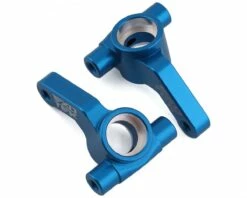 Exotek DR10 Aluminum HD Steering Hubs (Blue)