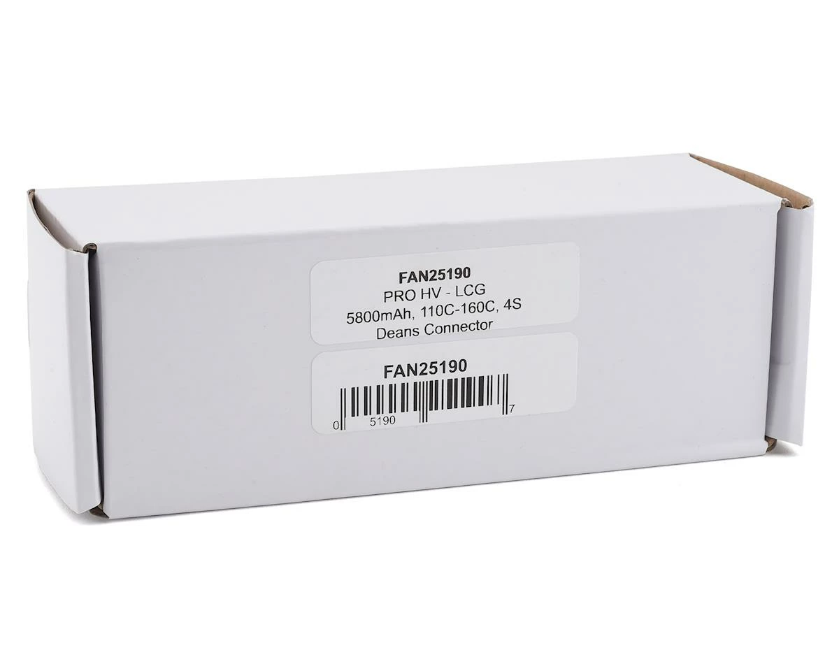 Fantom Pro Series 4S Low Profile LiPo 110C Hard Case Battery (15.2V/5800mAh) w/XT90 Connector 2 Fantom Pro Series 4S Low Profile LiPo 110C Hard Case Battery (15.2V/5800mAh) w/XT90 Connector - Image 2