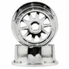 HPI TR-10 Baja 5SC Front Wheel (2) (120x60mm/-4mm Offset) (Chrome)