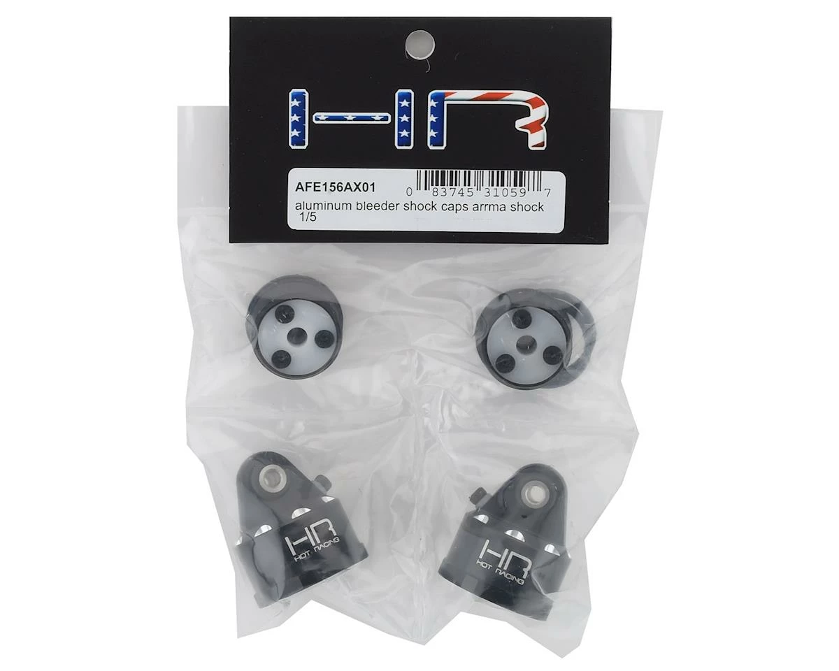 Hot Racing Kraton/Outcast 8S Aluminum Bleeder Shock Cap & Cartridge Set (2) 2 Hot Racing Kraton/Outcast 8S Aluminum Bleeder Shock Cap & Cartridge Set (2) - Image 2