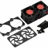 Hot Racing Kraton/Outcast 8S Twin 40mm Twister Motor Cooling Fan Kit (11.1V)