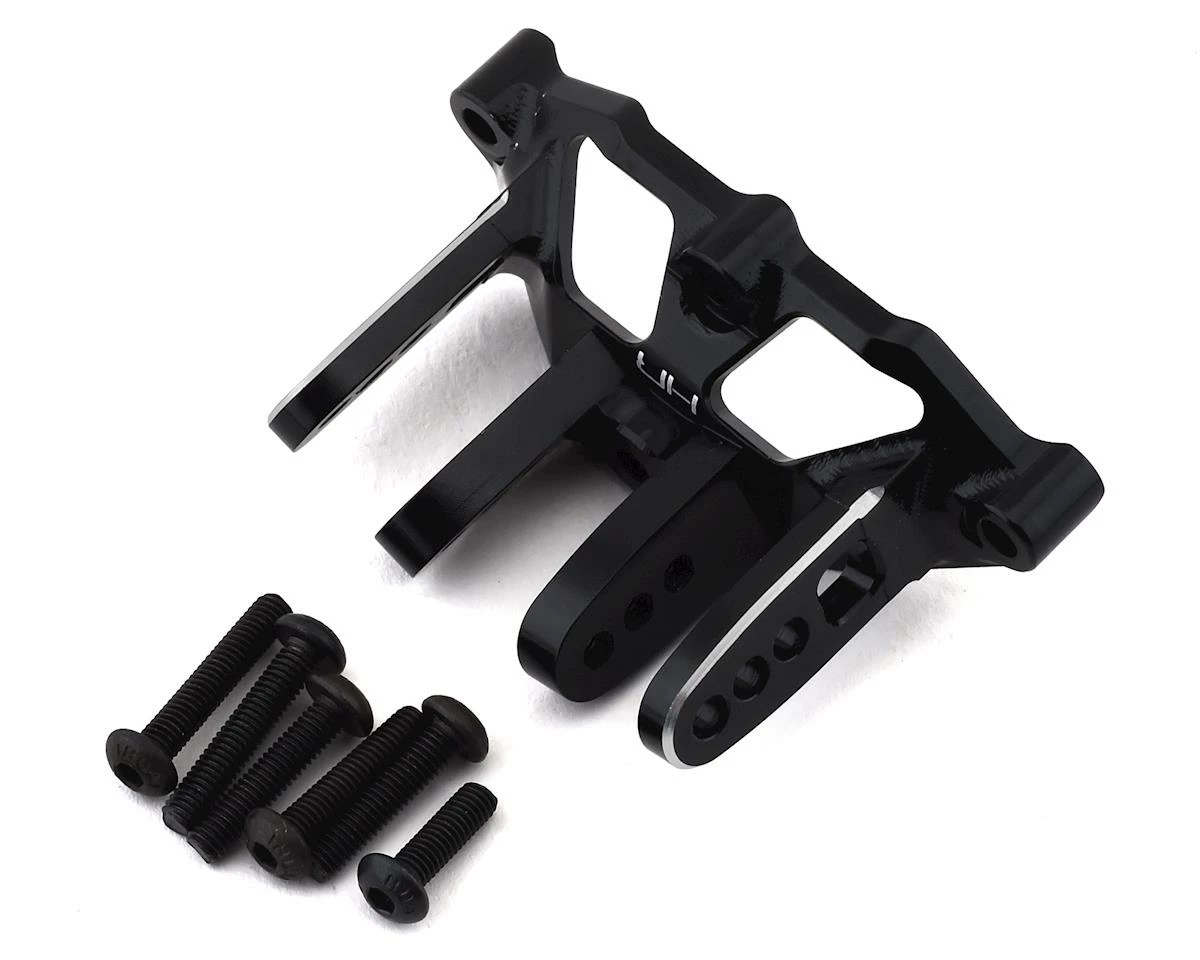 Hot Racing Losi Baja Rey/Rock Rey Aluminum Axle Upper Track Rod Mount (Black) 1 Hot Racing Losi Baja Rey/Rock Rey Aluminum Axle Upper Track Rod Mount (Black)