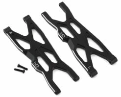 Hot Racing Arrma 4S BLX Aluminum Rear Lower Suspension Arm Set (Black) (2)