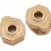 Hot Racing Traxxas TRX-4 Brass Heavy Metal Knuckle Portal Cover (2)