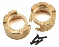 Hot Racing Traxxas TRX-4 Brass Heavy Metal Knuckle Weight (2)