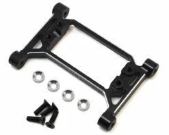 Hot Racing Traxxas TRX-4 Aluminum Steering Servo Mount (Black)