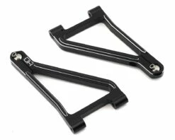 Hot Racing Traxxas Unlimited Desert Racer Aluminum Front Upper Arms (Black)