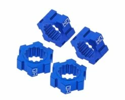 Hot Racing Aluminum 24mm Hex Hub Blue X-Maxx