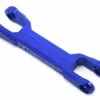 Hot Racing Traxxas X-Maxx Aluminum Steering Rack Center Brace Draglink (Blue)