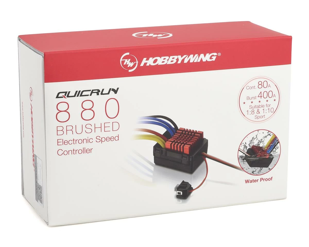 Hobbywing QuicRun 880 Waterproof Dual Brushed Crawling ESC 3 Hobbywing QuicRun 880 Waterproof Dual Brushed Crawling ESC - Image 3