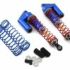 Team Integy MSR9 Slash/Stampede Rear Piggyback Shock (Blue) (2)