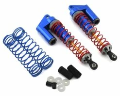 Team Integy MSR9 Slash/Stampede Rear Piggyback Shock (Blue) (2)