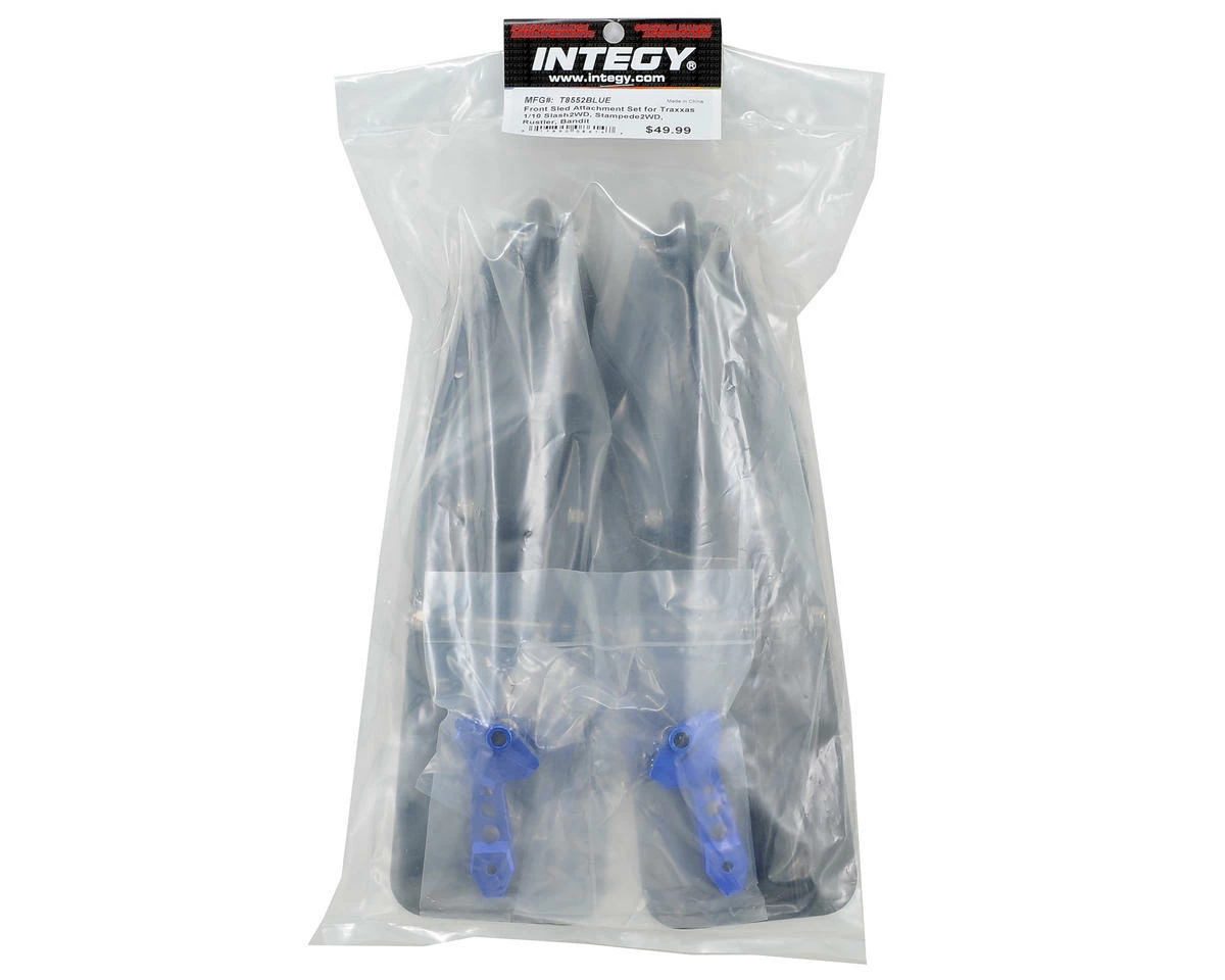 Team Integy Traxxas 2wd Front Sled Ski Conversion Set (Blue) 2 Team Integy Traxxas 2wd Front Sled Ski Conversion Set (Blue) - Image 2