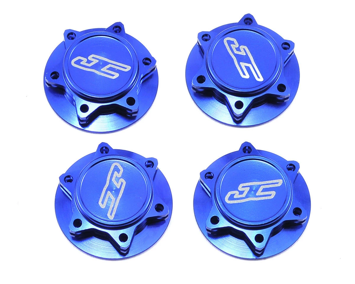 JConcepts Fin 17mm 1/8th Serrated Light Weight Wheel Nut (Blue) (4) 1 JConcepts Fin 17mm 1/8th Serrated Light Weight Wheel Nut (Blue) (4)