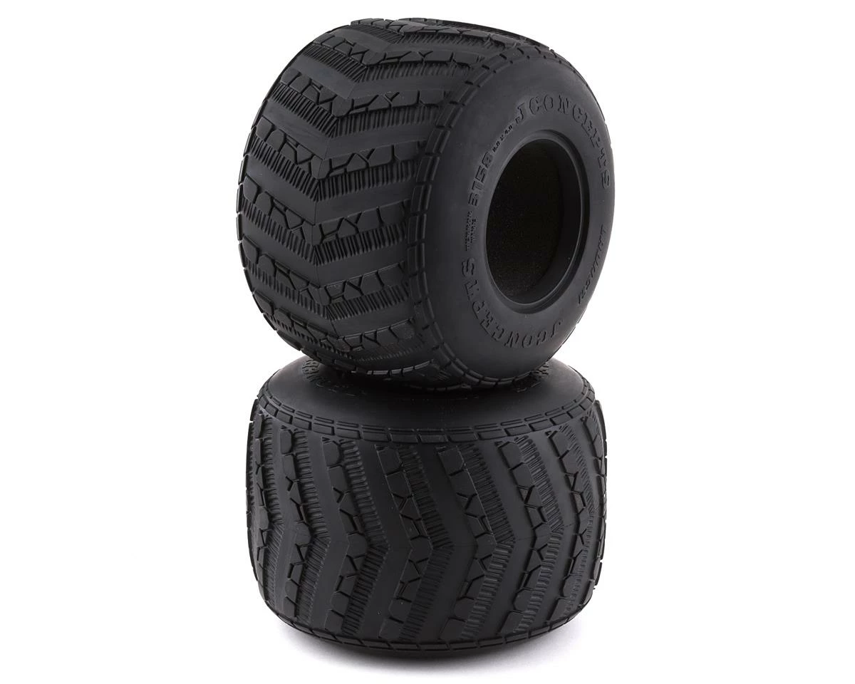JConcepts Launch 2.6" Monster Truck Tires (2) (Gold) 1 JConcepts Launch 2.6" Monster Truck Tires (2) (Gold)