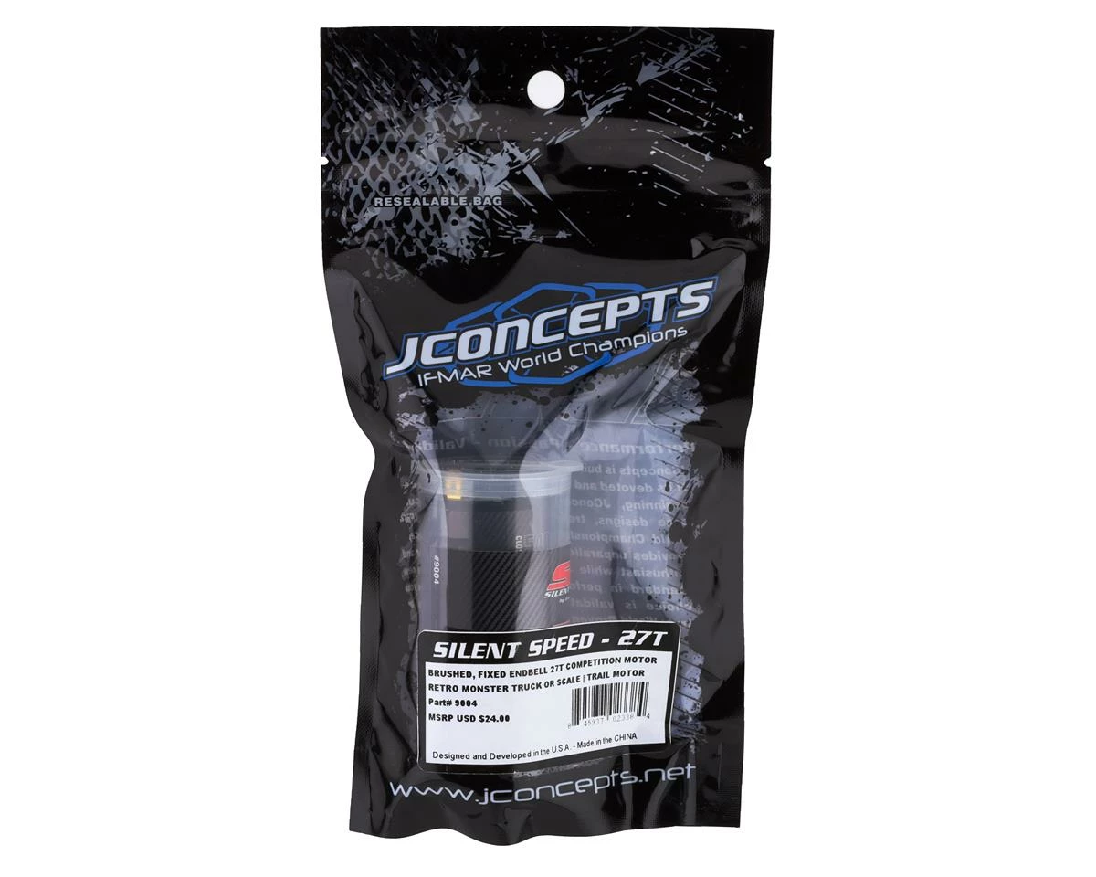 JConcepts Silent Speed Fixed Timing Competition Brushed Motor (27T) 2 JConcepts Silent Speed Fixed Timing Competition Brushed Motor (27T) - Image 2