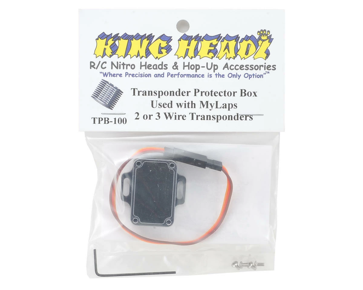 King Headz Personal RC4 Transponder Protector Box w/6" Lead 3 King Headz Personal RC4 Transponder Protector Box w/6" Lead - Image 3